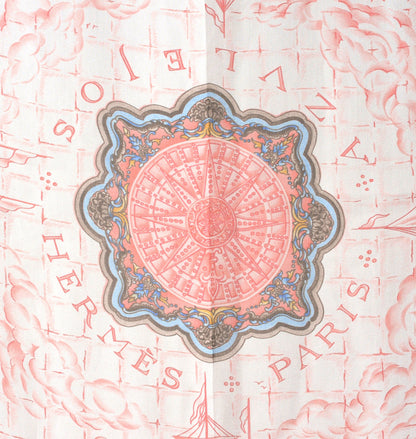 Hermes Mousseline Silk Azulejos Stole Shawl 1 of 6