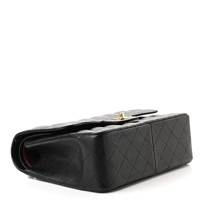 Chanel Caviar Quilted Jumbo Double Flap Black 3 of 11