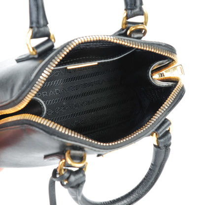Prada Saffiano Lux Mini Promenade Tote Black 6 of 8