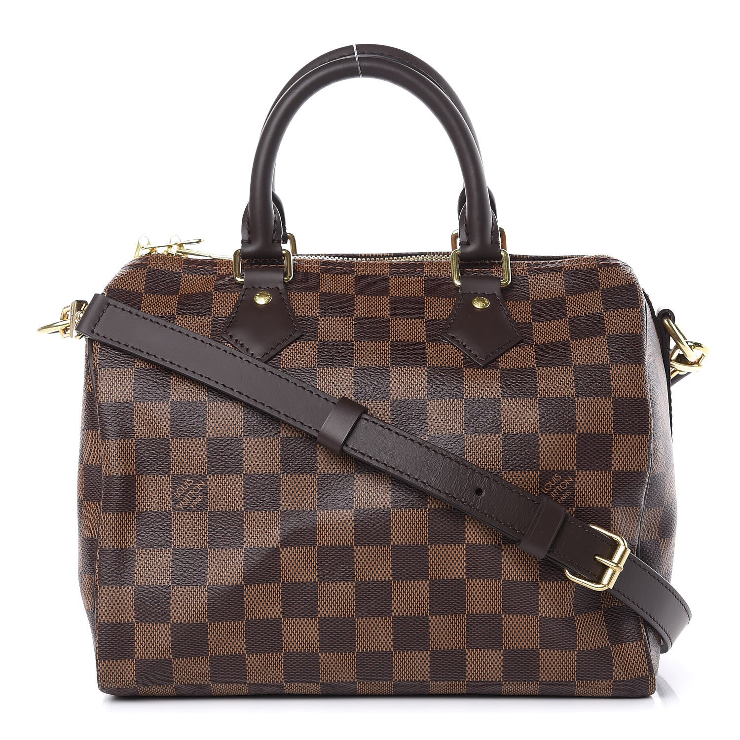 Louis Vuitton Damier Ebene Speedy Bandouliere 25 1 of 12