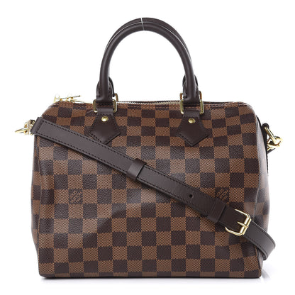 Louis Vuitton Damier Ebene Speedy Bandouliere 25 1 of 12