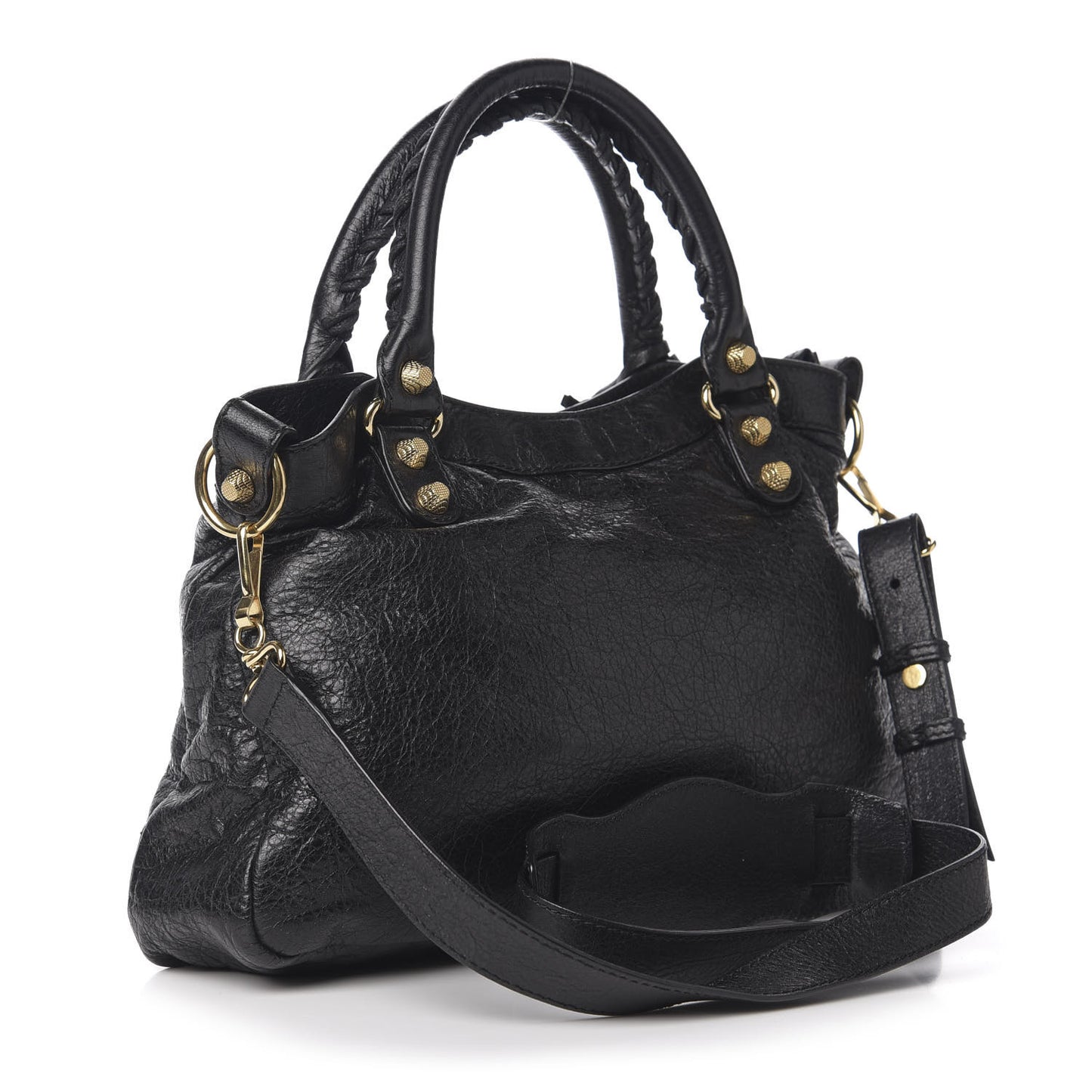 Agneau Giant 12 Gold Hardware Town Black