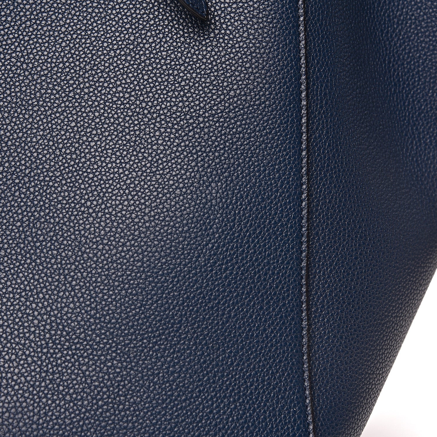 Celine Soft Grained Calfskin Small Belt Cabas Phantom Abyss Blue 9 of 12