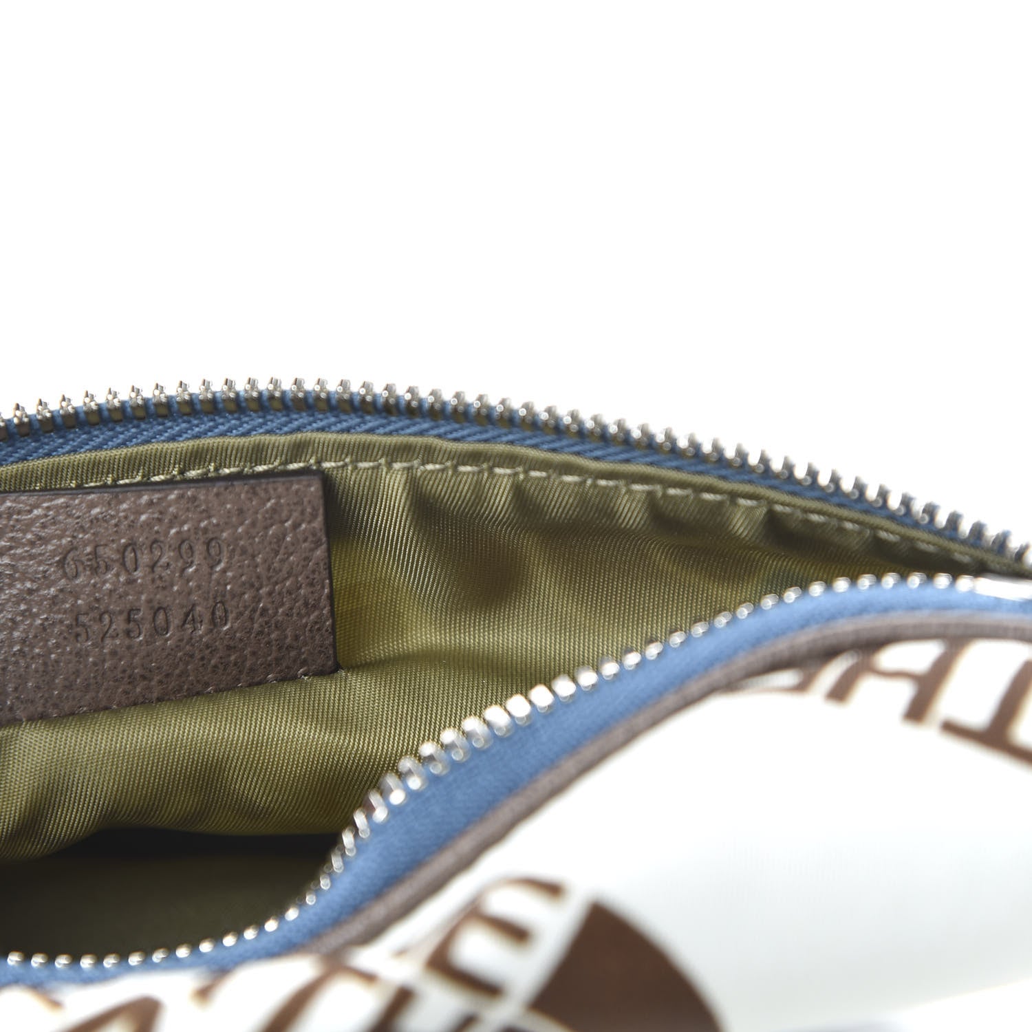 Gucci X THE NORTH FACE Econyl Nylon Belt Bag White Sky Blue 6 of 12