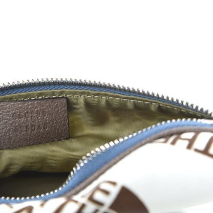 Gucci X THE NORTH FACE Econyl Nylon Belt Bag White Sky Blue 6 of 12