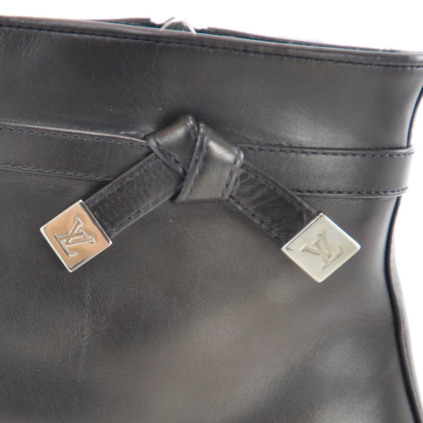 Leather Ankle Boots Black 38.5