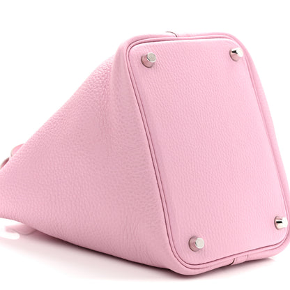Hermes Taurillon Clemence Picotin Lock 18 PM Mauve Sylvestre 9 of 10