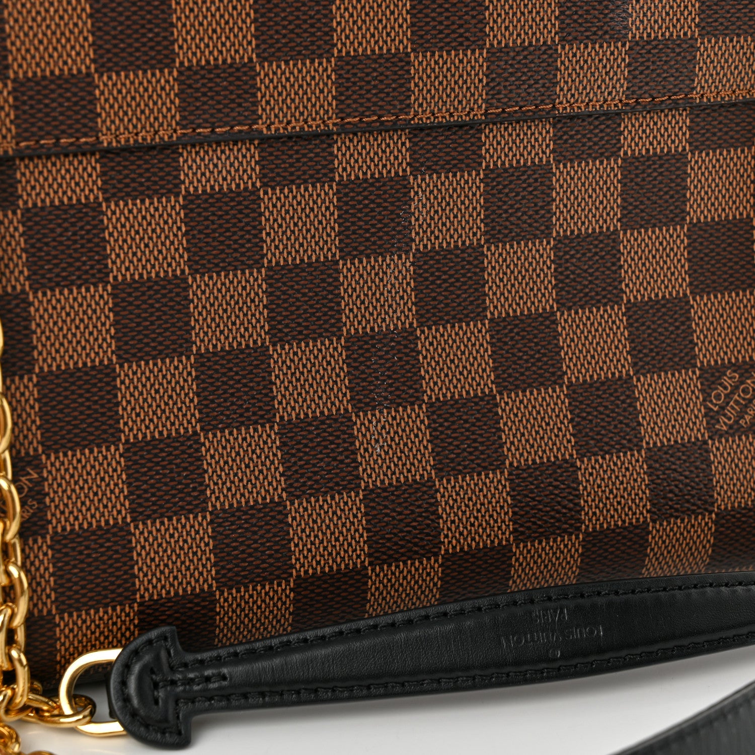 Louis Vuitton Damier Ebene Vavin PM Black 9 of 11