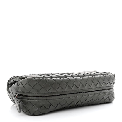 Bottega Veneta Nappa Intrecciato Small Chain Crossbody Light Grey 4 of 11