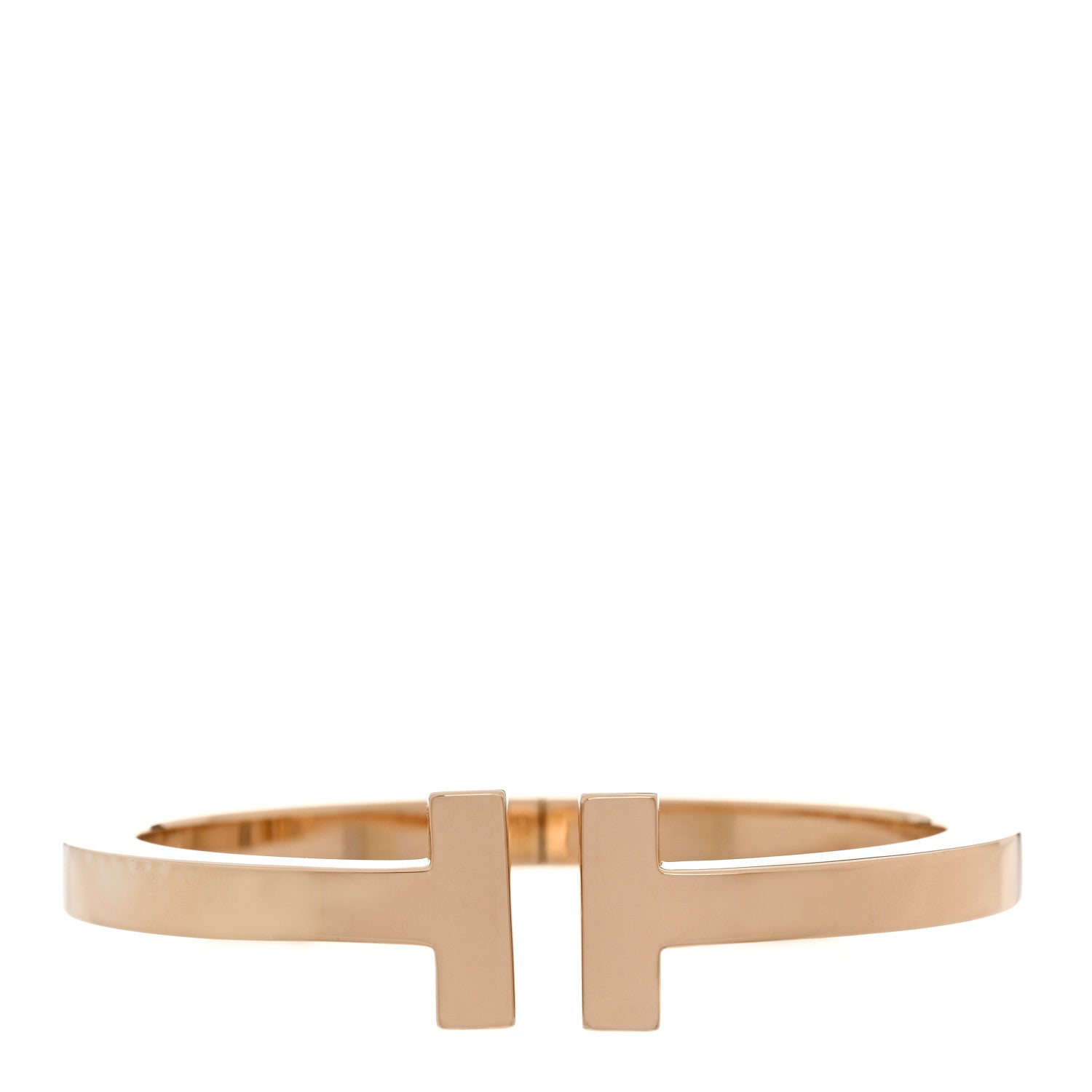 Tiffany 18K Rose Gold T Square Bracelet 1 of 4