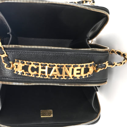 Chanel Caviar Quilted Small Pick Me Up Vanity Case Black 5 of 12