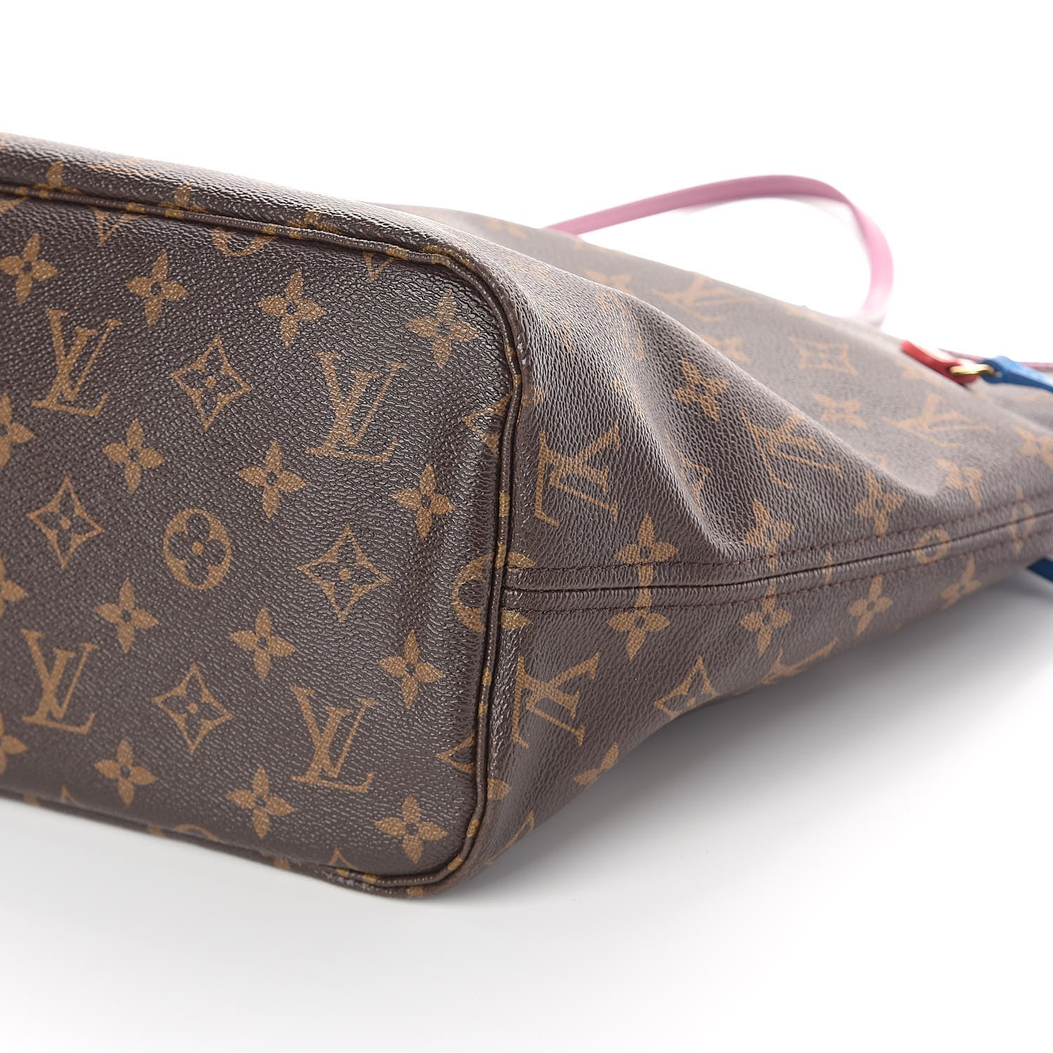 Louis Vuitton Monogram Totem Neverfull MM Magenta 12 of 12
