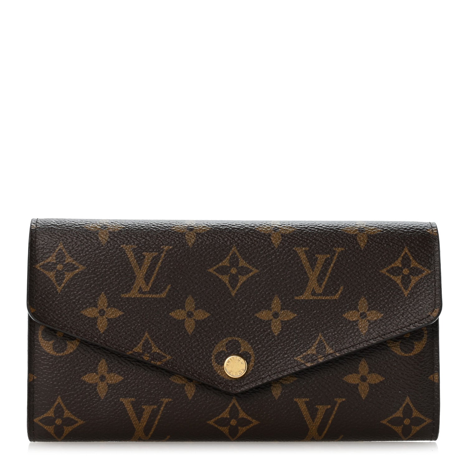 Louis Vuitton Monogram Sarah Wallet NM Rose Ballerine 1 of 9