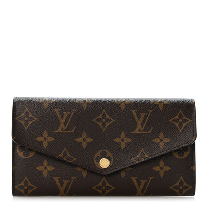 Louis Vuitton Monogram Sarah Wallet NM Rose Ballerine 1 of 9