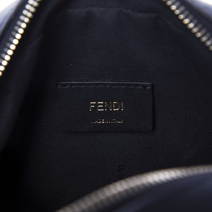 Fendi Vitello Century FF 1974 Embossed Mini Camera Case Black 8 of 10