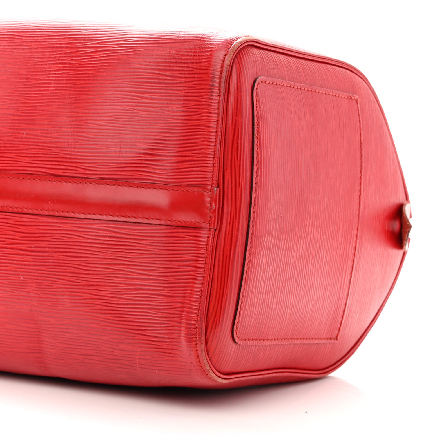 Louis Vuitton Epi Speedy 35 Castillan Red 10 of 21