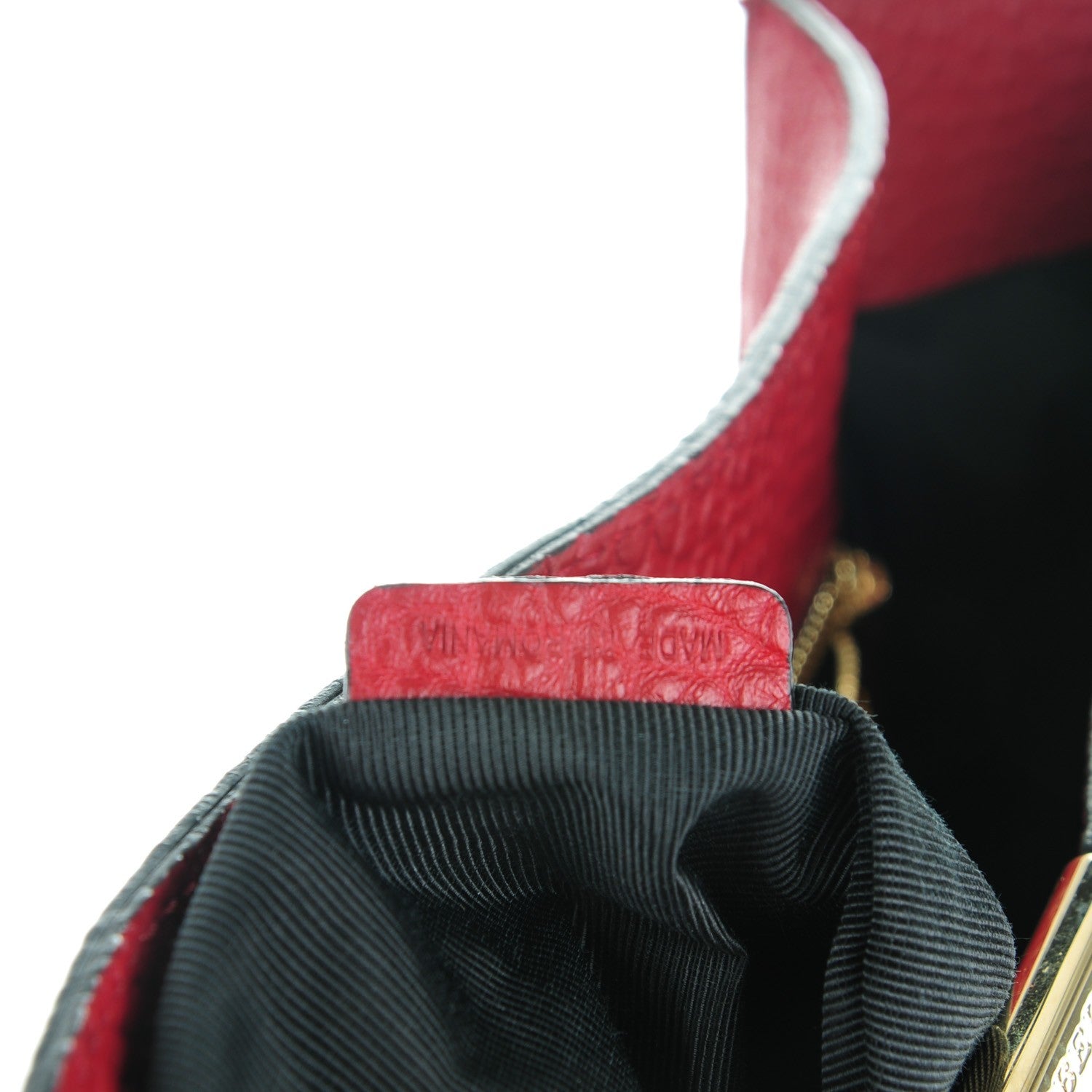 Burberry Heritage Grain Medium Woodbury Tote Military Red 7 of 8