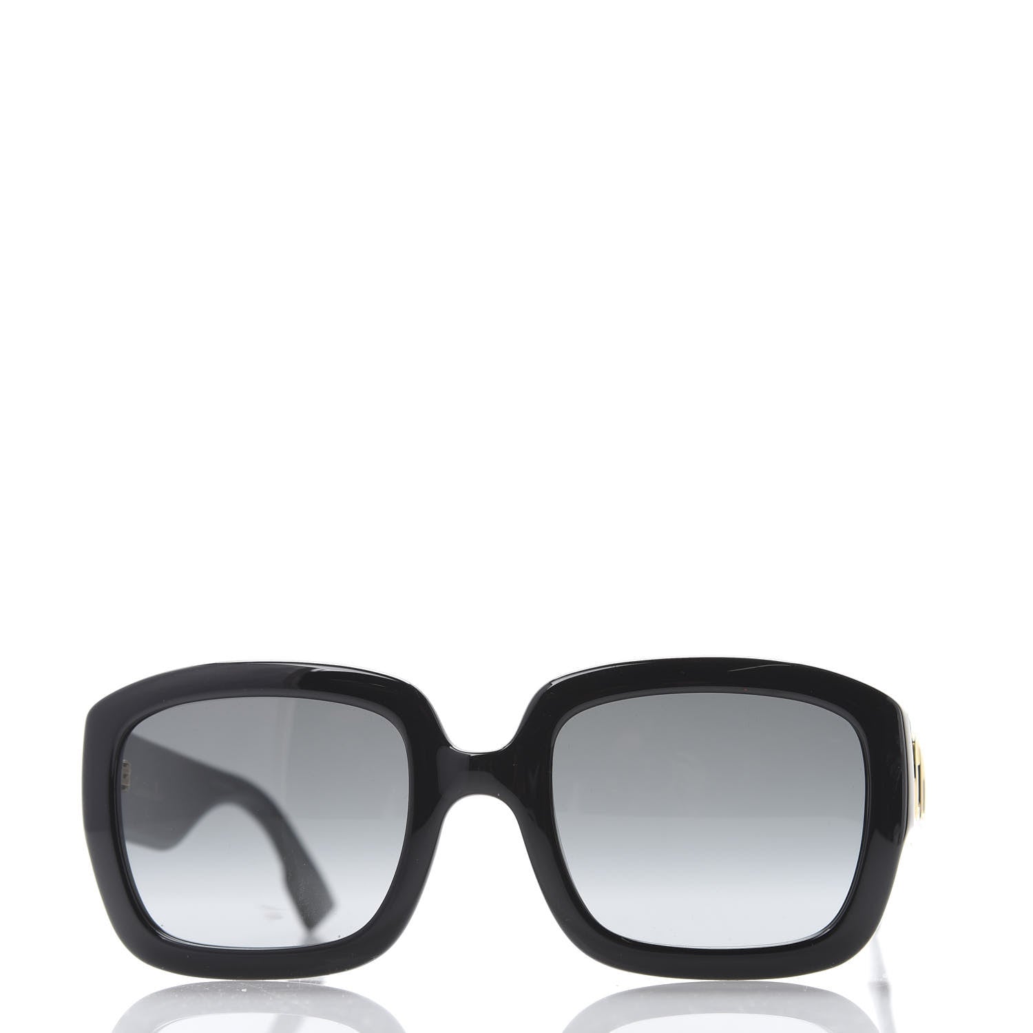 Christian Dior CHRISTIAN Acetate D Dior Sunglasses Black 2 of 7