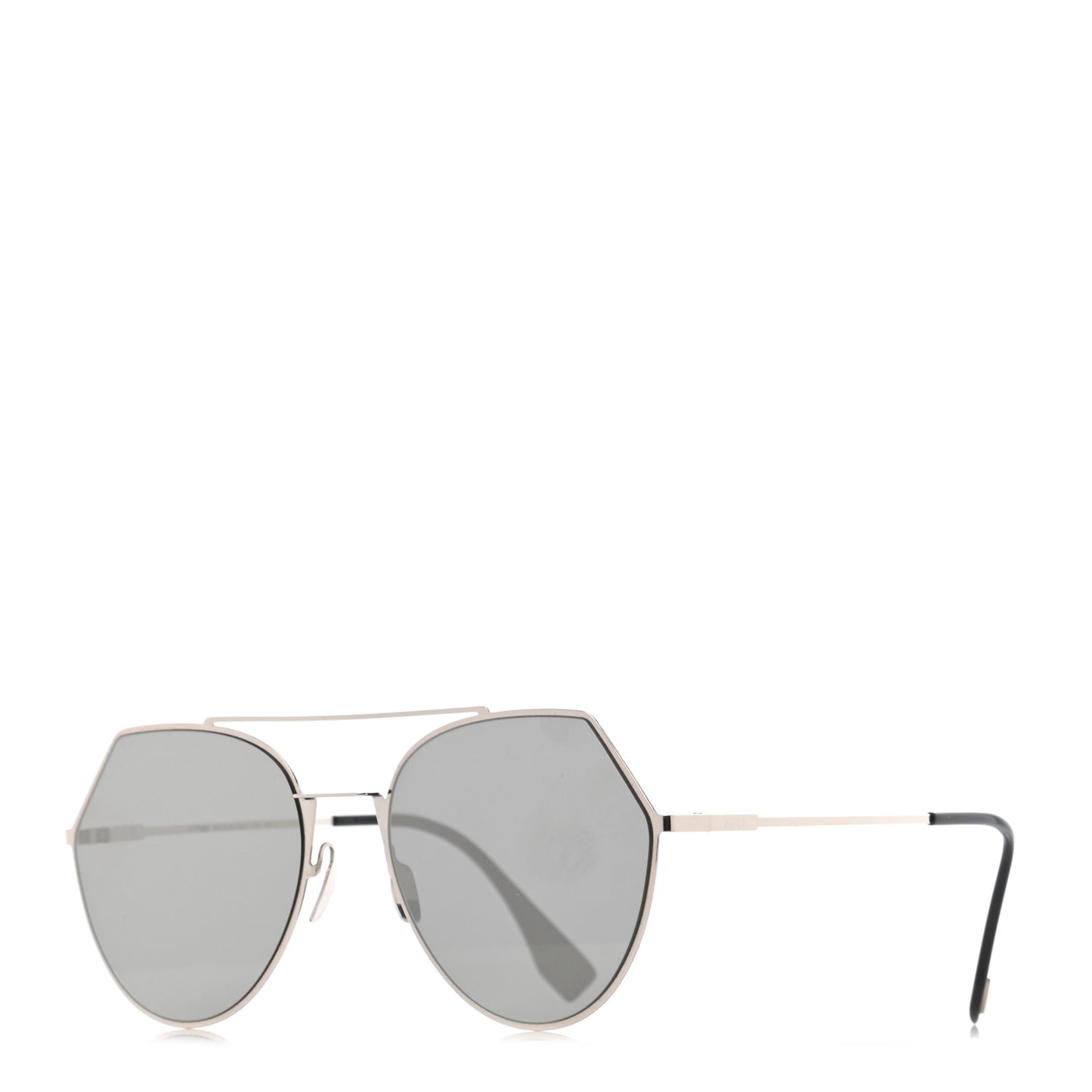 Metal Geometric Sunglasses FF 0194/S