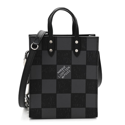 Louis Vuitton Damier Graphite Sac Plat XS Black 1 of 8