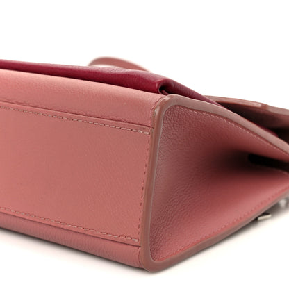 Louis Vuitton Soft Calfskin Mylockme Chain Bag BB Rose Boudoir Lie de Vin 10 of 10
