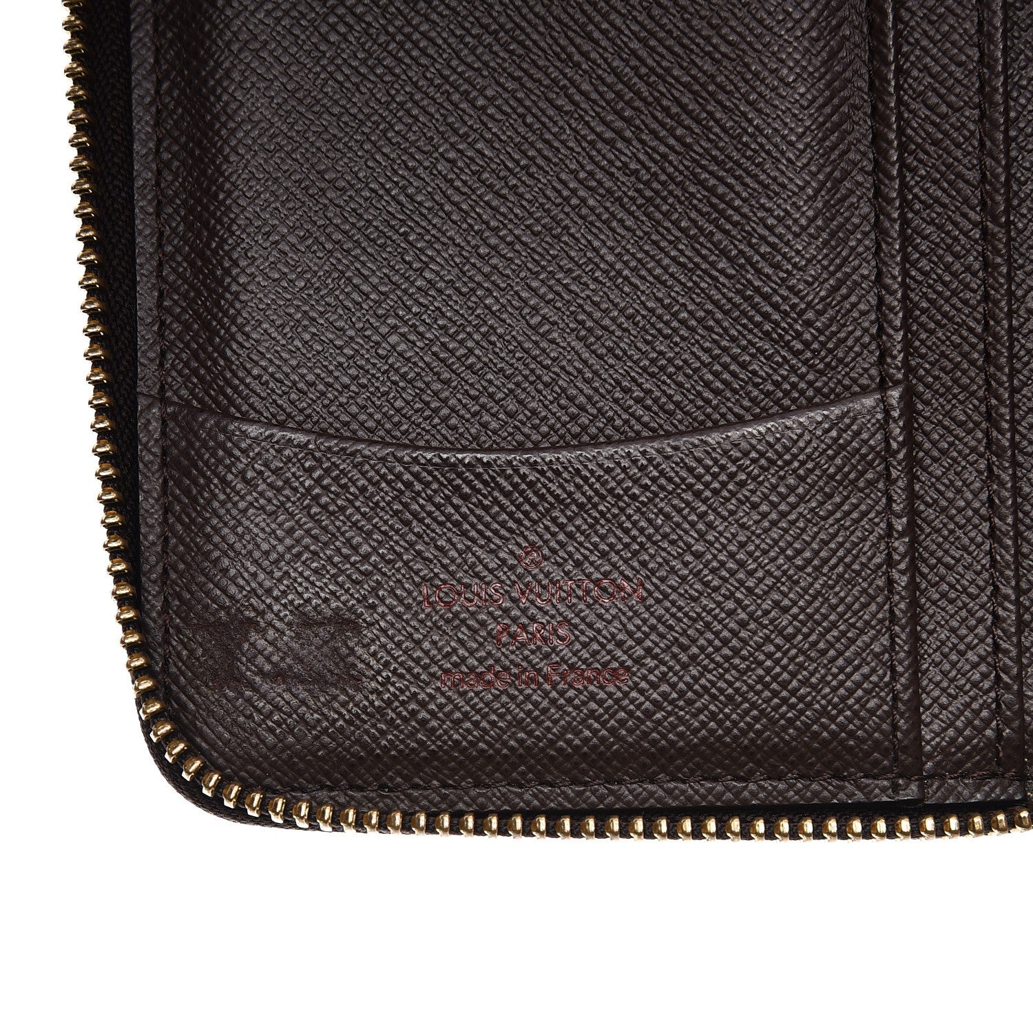 Louis Vuitton Damier Ebene Zippy Compact Wallet 6 of 7
