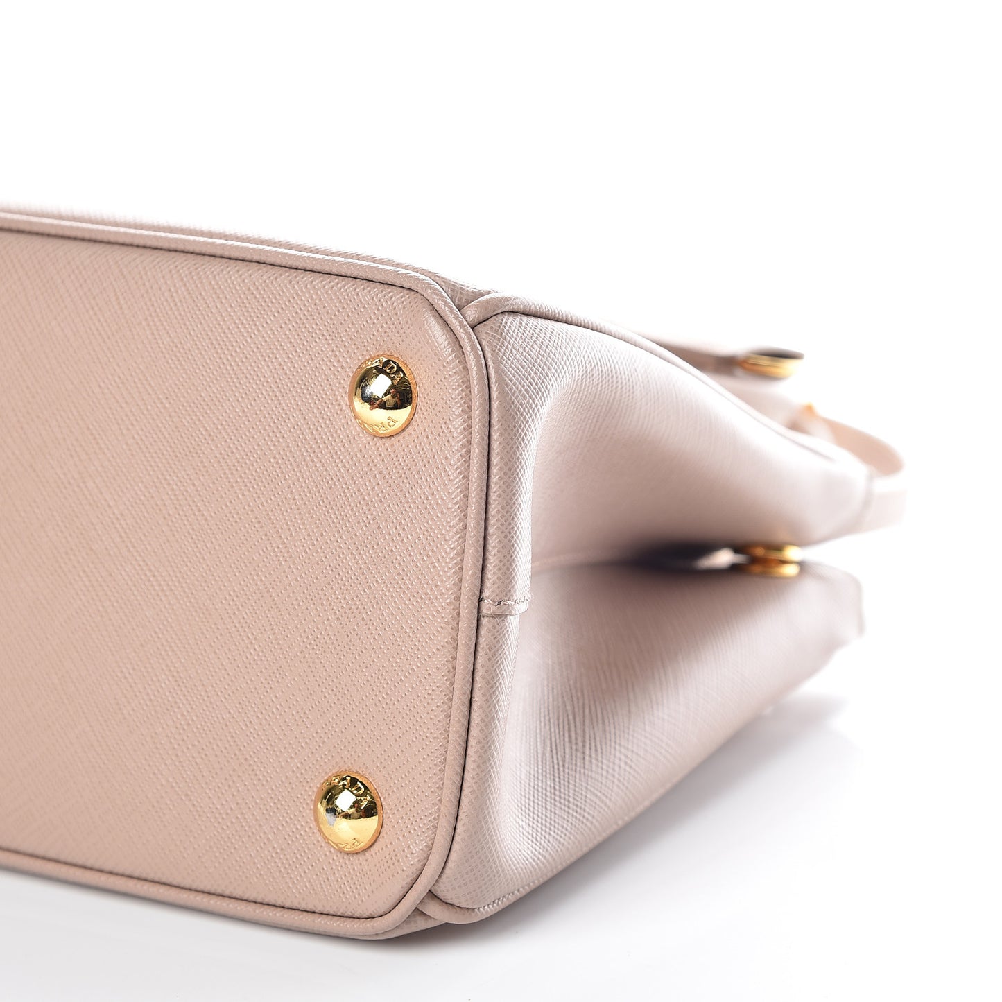 Saffiano Mini Galleria Double Zip Tote Cammeo