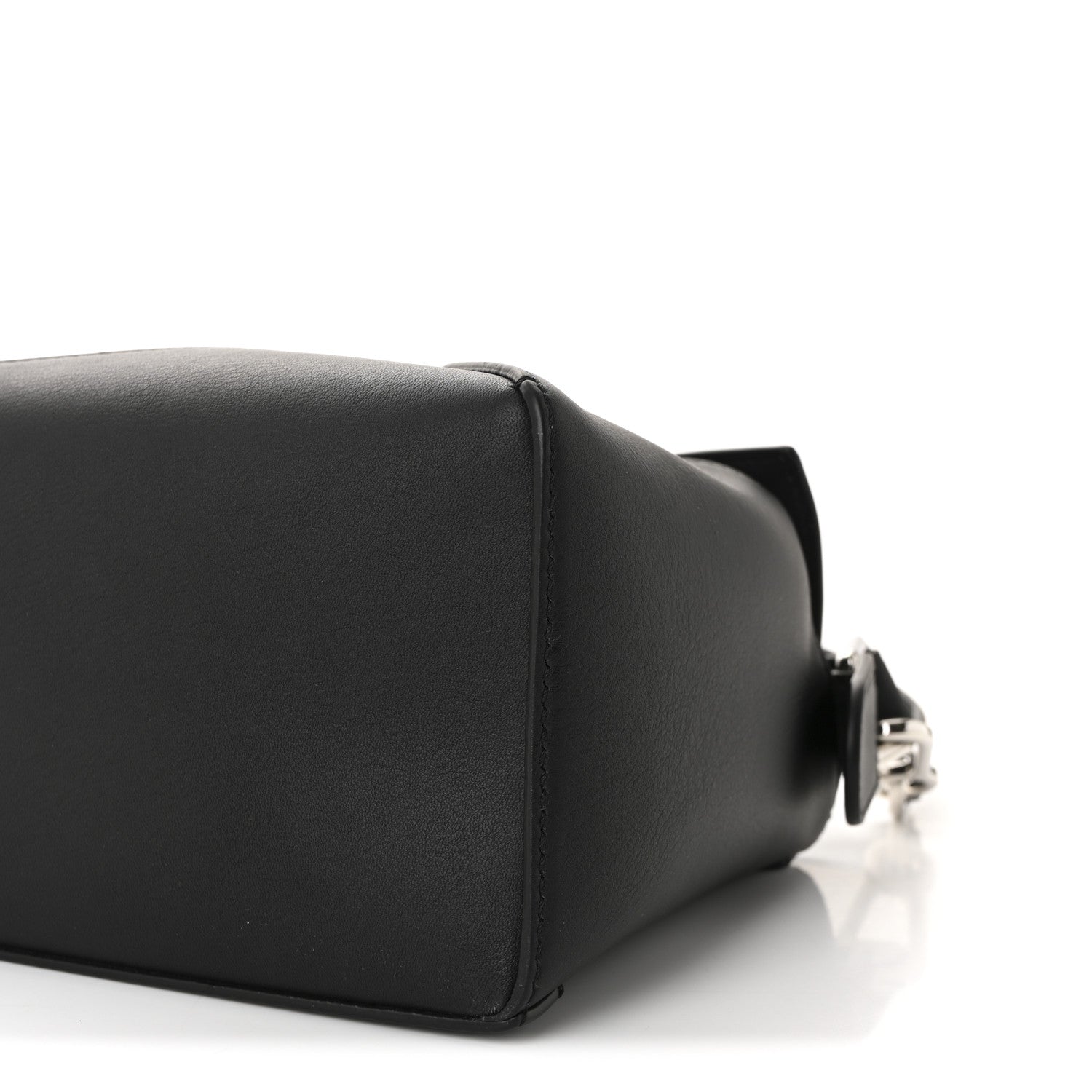 Loewe Calfskin Small Puzzle Edge Bag Black 8 of 8