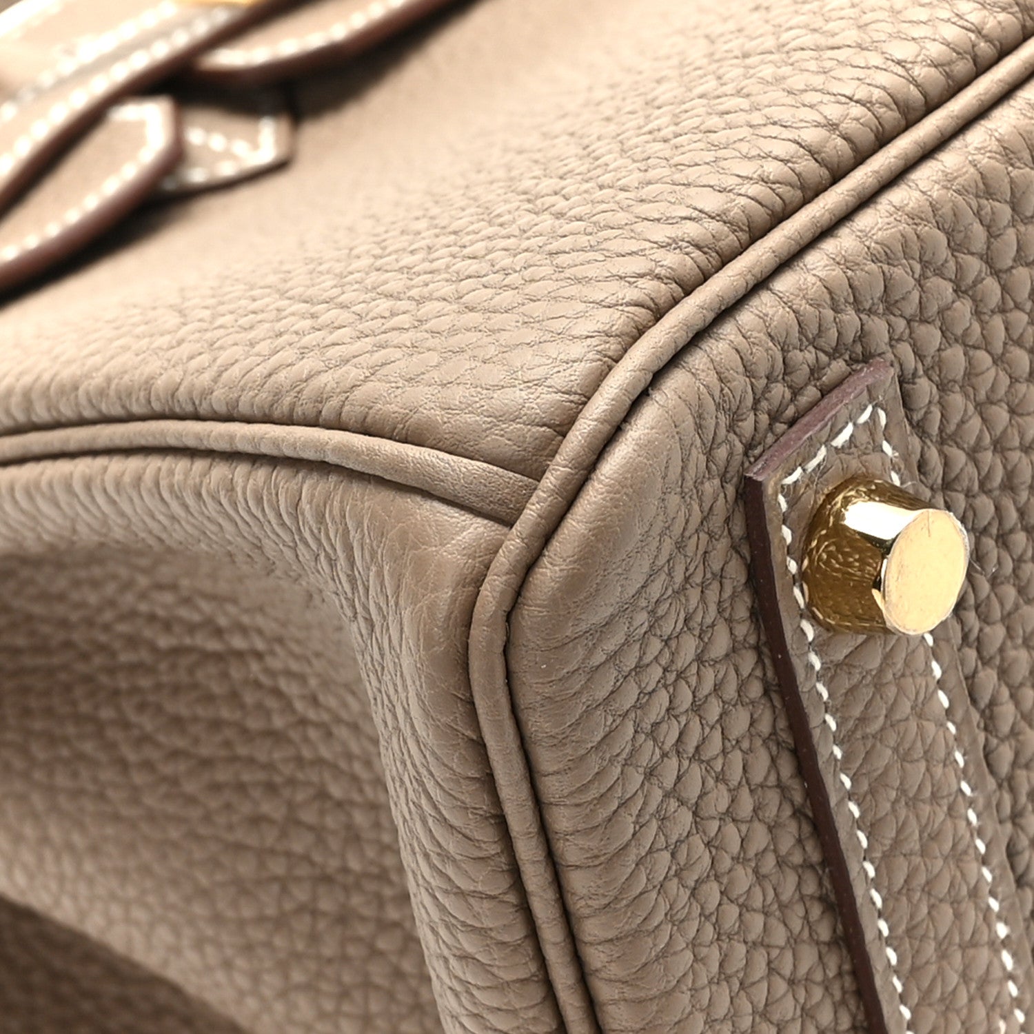 Hermes Togo Birkin 25 Etoupe 8 of 11