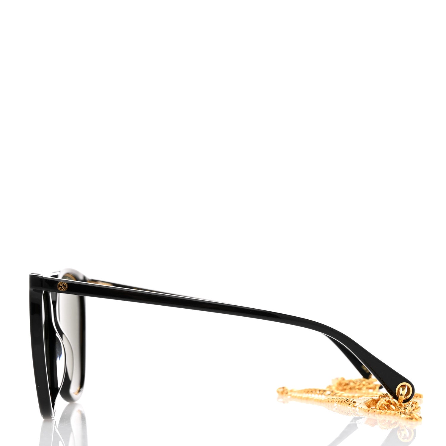 Gucci Acetate Cat Eye Sunglasses GG1076S Black 3 of 8