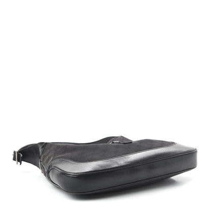 Gucci Monogram Small Jackie O Hobo Black 4 of 10