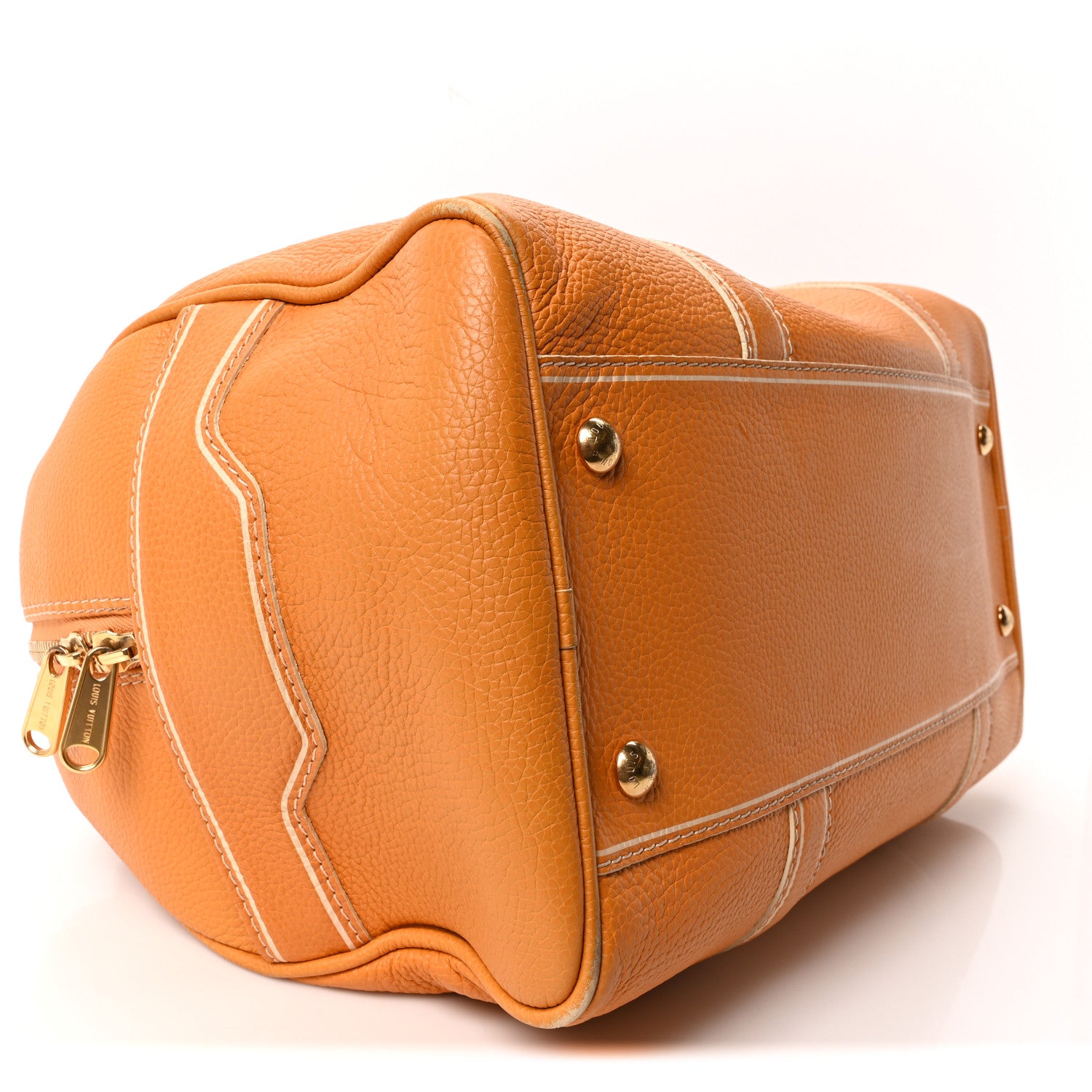 Louis Vuitton Tobago Calfskin Carryall Yellow 8 of 9
