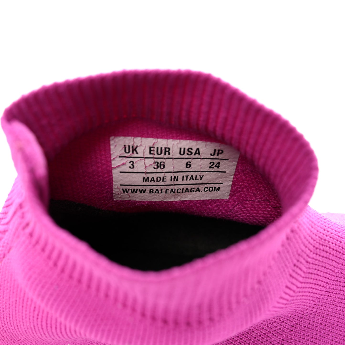 Technical 3D Recycled Knit Womens Speed 2.0 Sneakers 36 Pink White