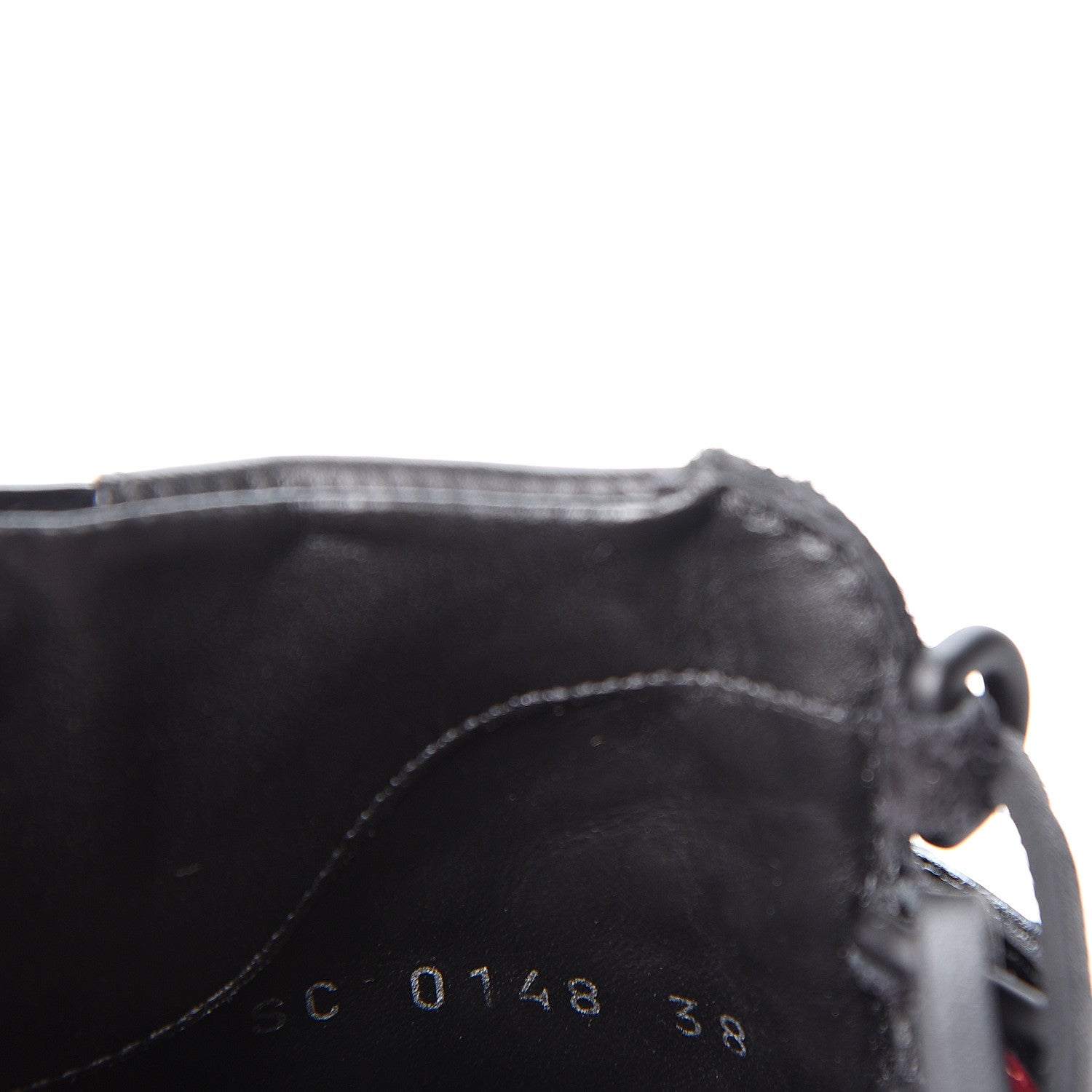 Louis Vuitton Suede Calfskin Laureate Platform Desert Boots 38 Black 9 of 9