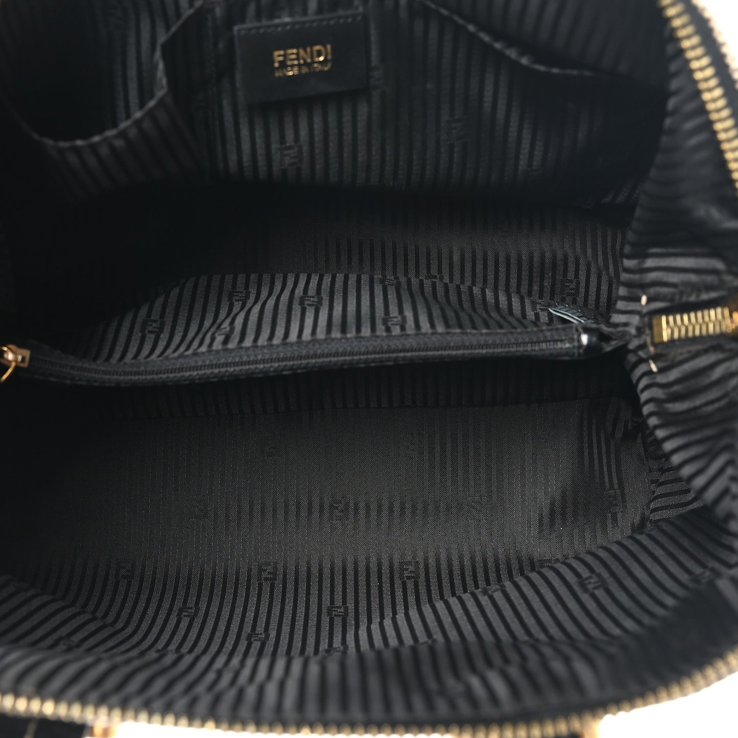 Patent Canvas Small Chameleon Tote Black