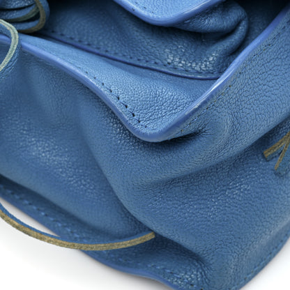 Proenza Schouler Lambskin Fringe PS1 Crossbody Pouch Cobalt Blue 10 of 13