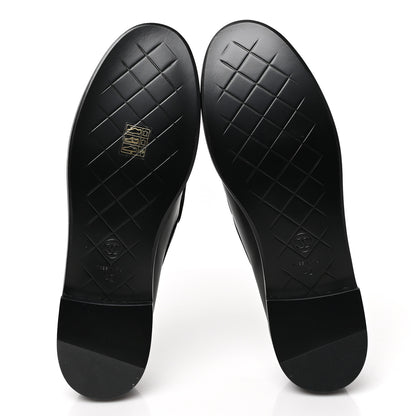 Chanel Lambskin Quilted CC Turnlock Loafers 42 Black 5 of 9