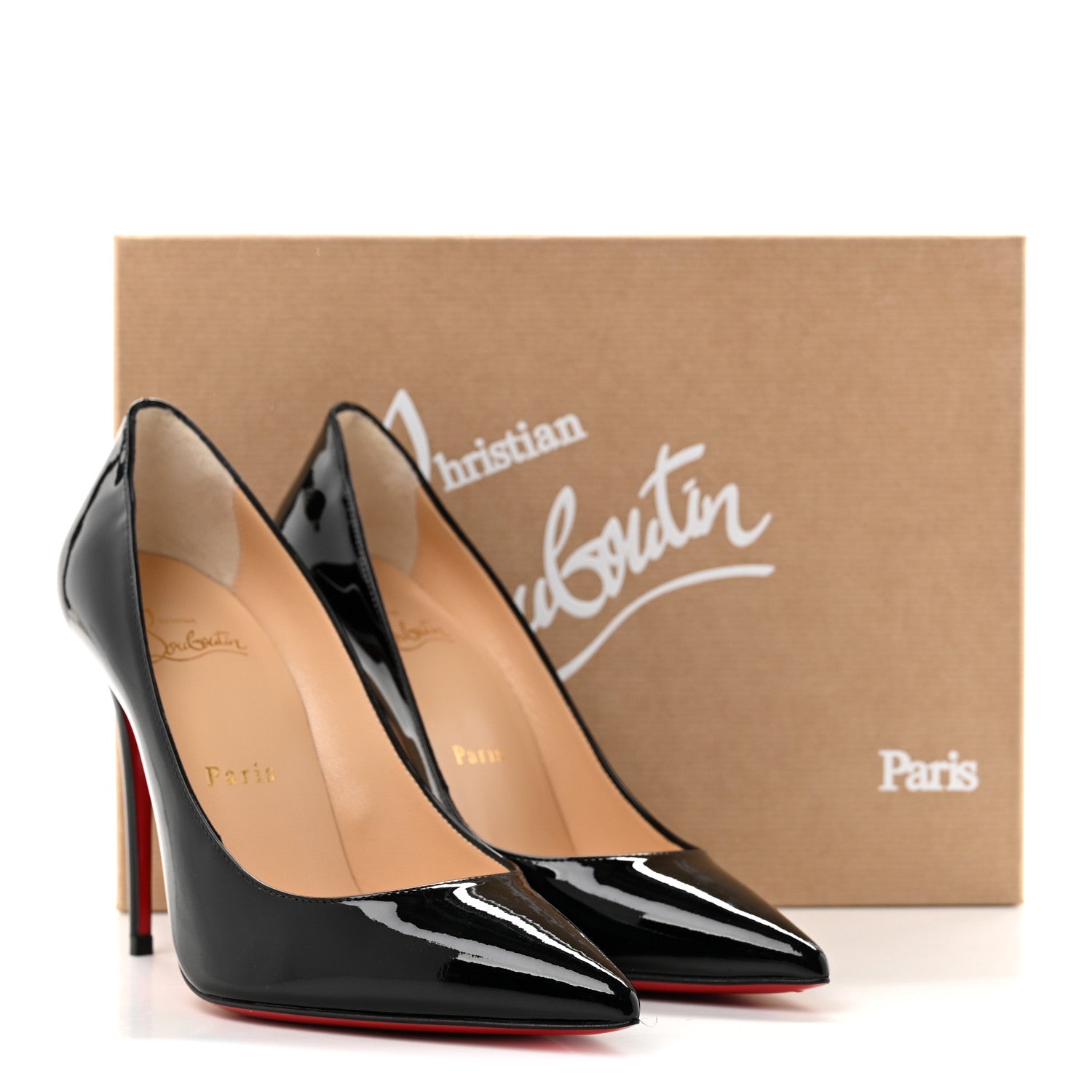 Christian Louboutin Patent So Kate 100 Pumps 36 Black 9 of 9