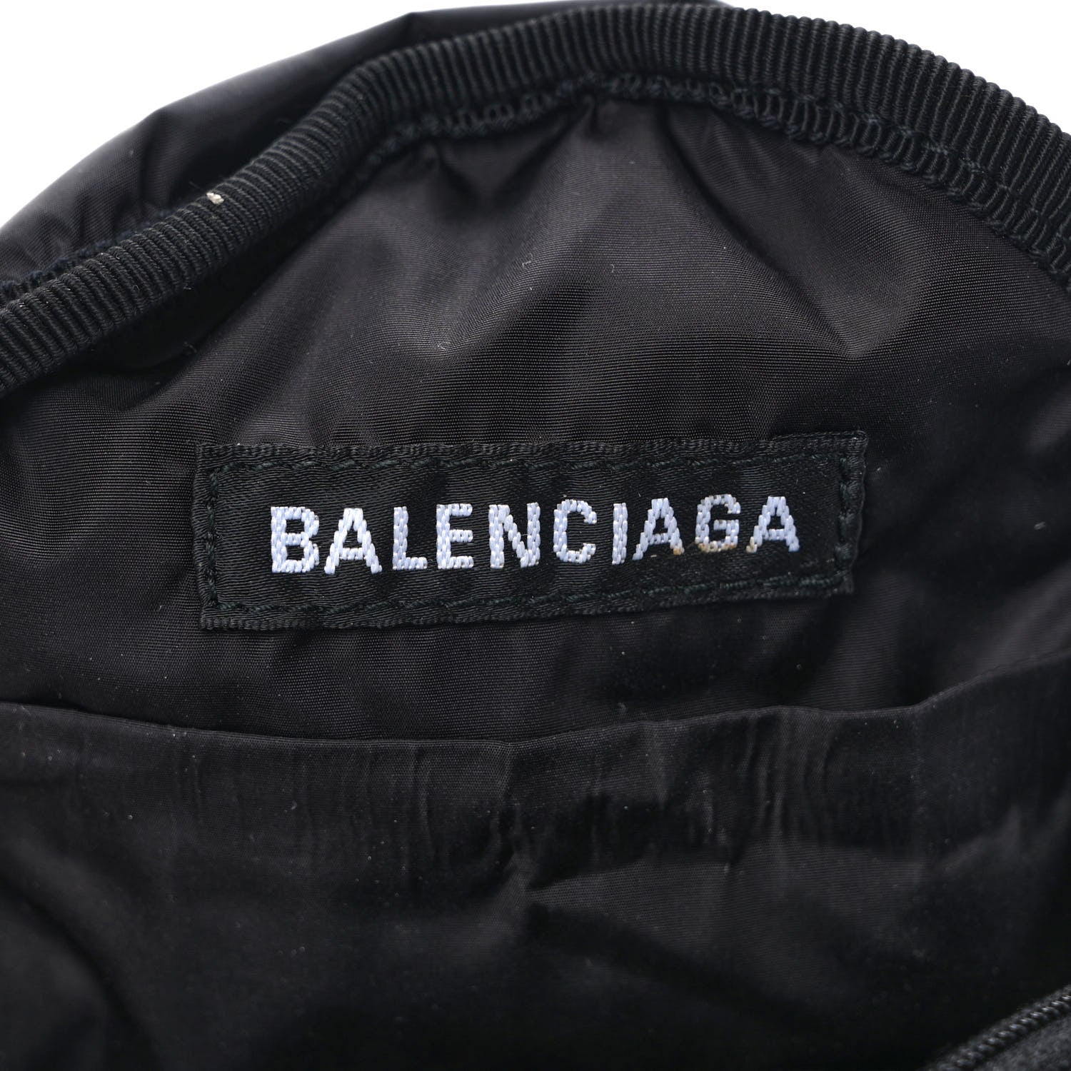 Balenciaga Recycled Casual Nylon Mini Oversized Backpack Black 6 of 8