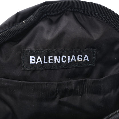 Balenciaga Recycled Casual Nylon Mini Oversized Backpack Black 6 of 8