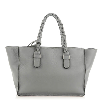Valentino Garavani Grained Calfskin Small To Be Cool Tote Grigio Perla 1 of 9