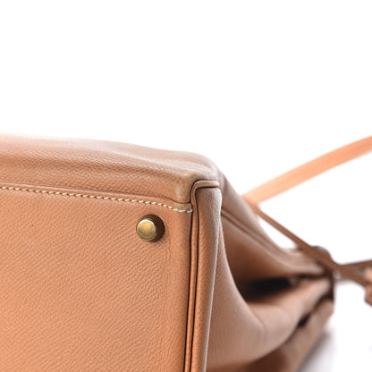 Hermes Courchevel Kelly Retourne 40 Tabac Camel 6 of 18