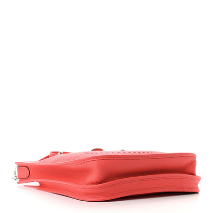 Hermes Taurillon Clemence Evelyne III PM Rose Jaipur 4 of 9