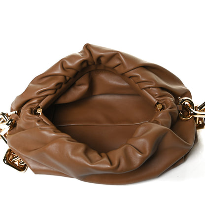 Bottega Veneta Calfskin The Pouch Chain Teak 5 of 10