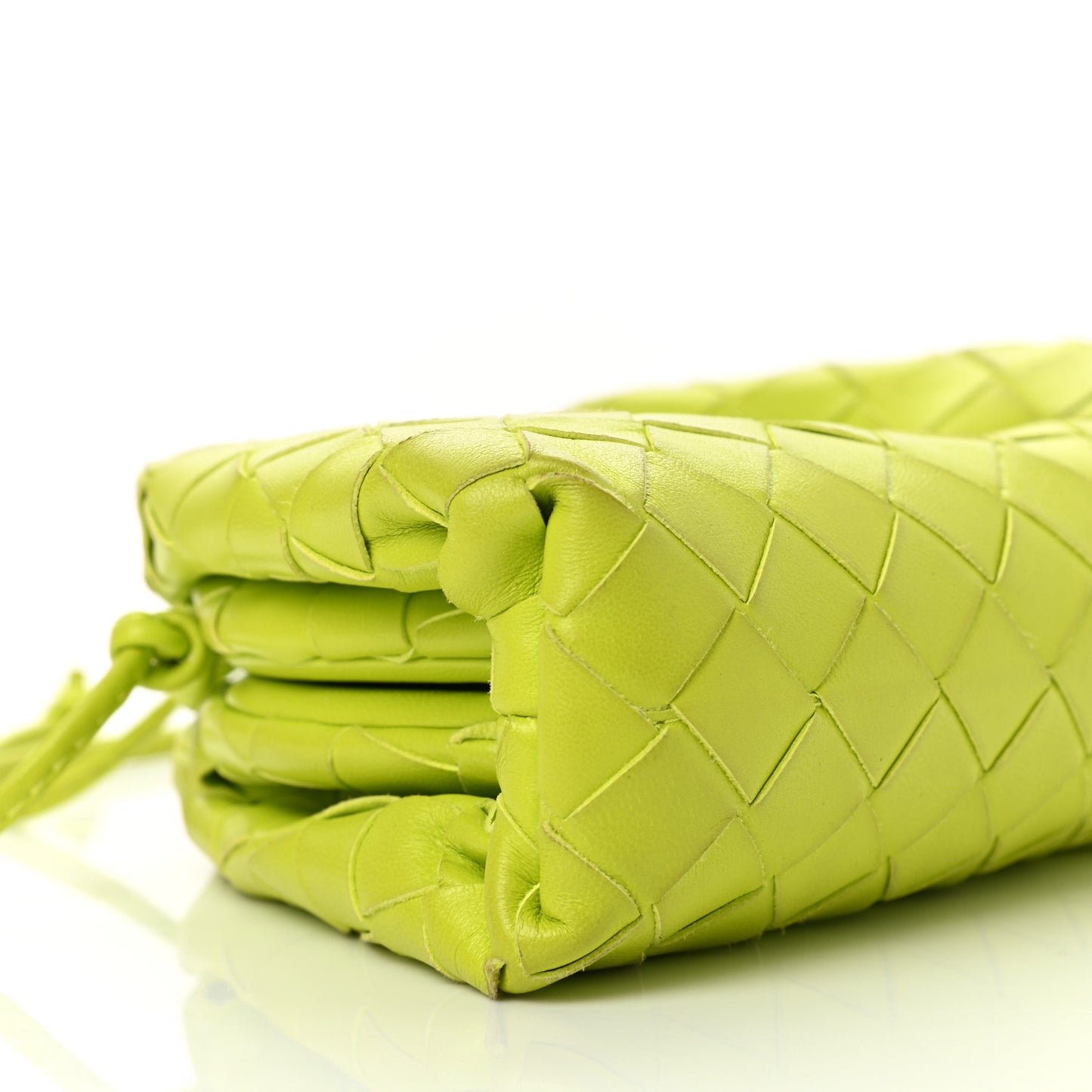 Nappa Intrecciato The Mini Pouch Kiwi