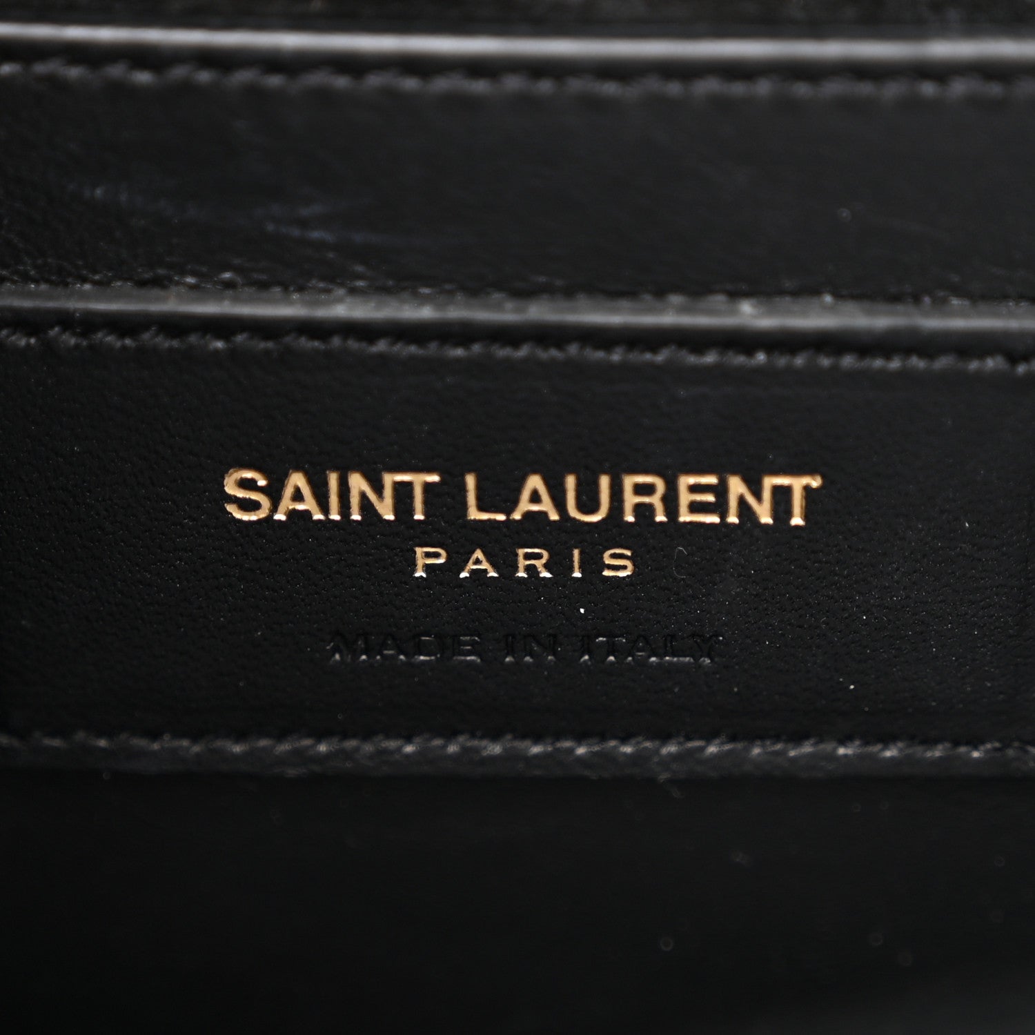 Saint Laurent Smooth Calfskin Small Classic Monogram Kate Tassel Satchel Black 6 of 11
