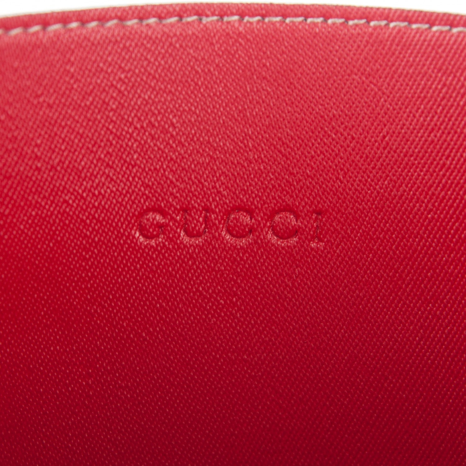 Gucci GG Supreme Monogram Small Reversible Tote Beige Red 7 of 7