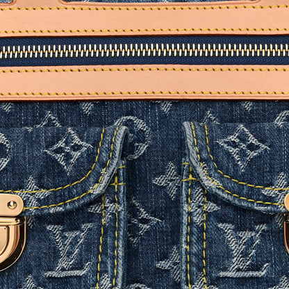 Louis Vuitton Monogram Denim Neo Speedy Blue 8 of 10