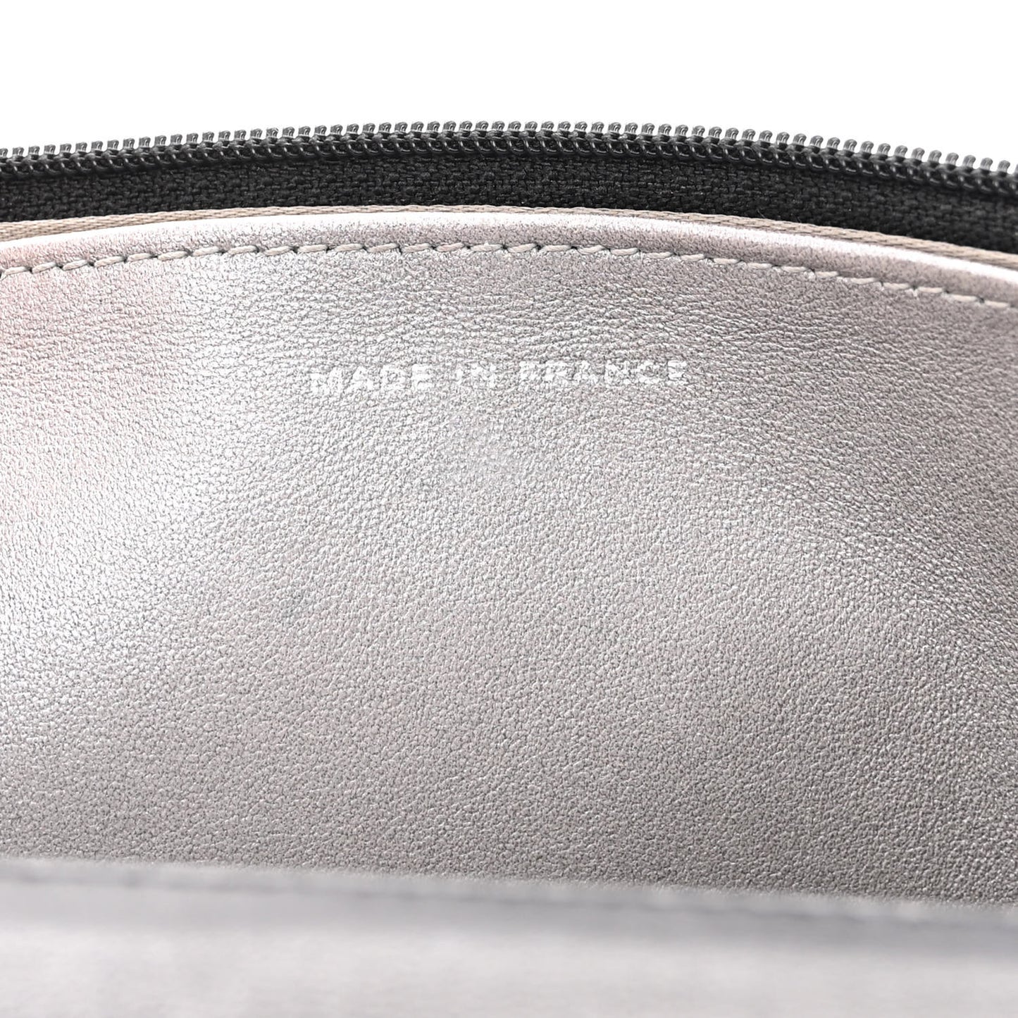 Lambskin Camellia Embossed Wallet on Chain WOC Black