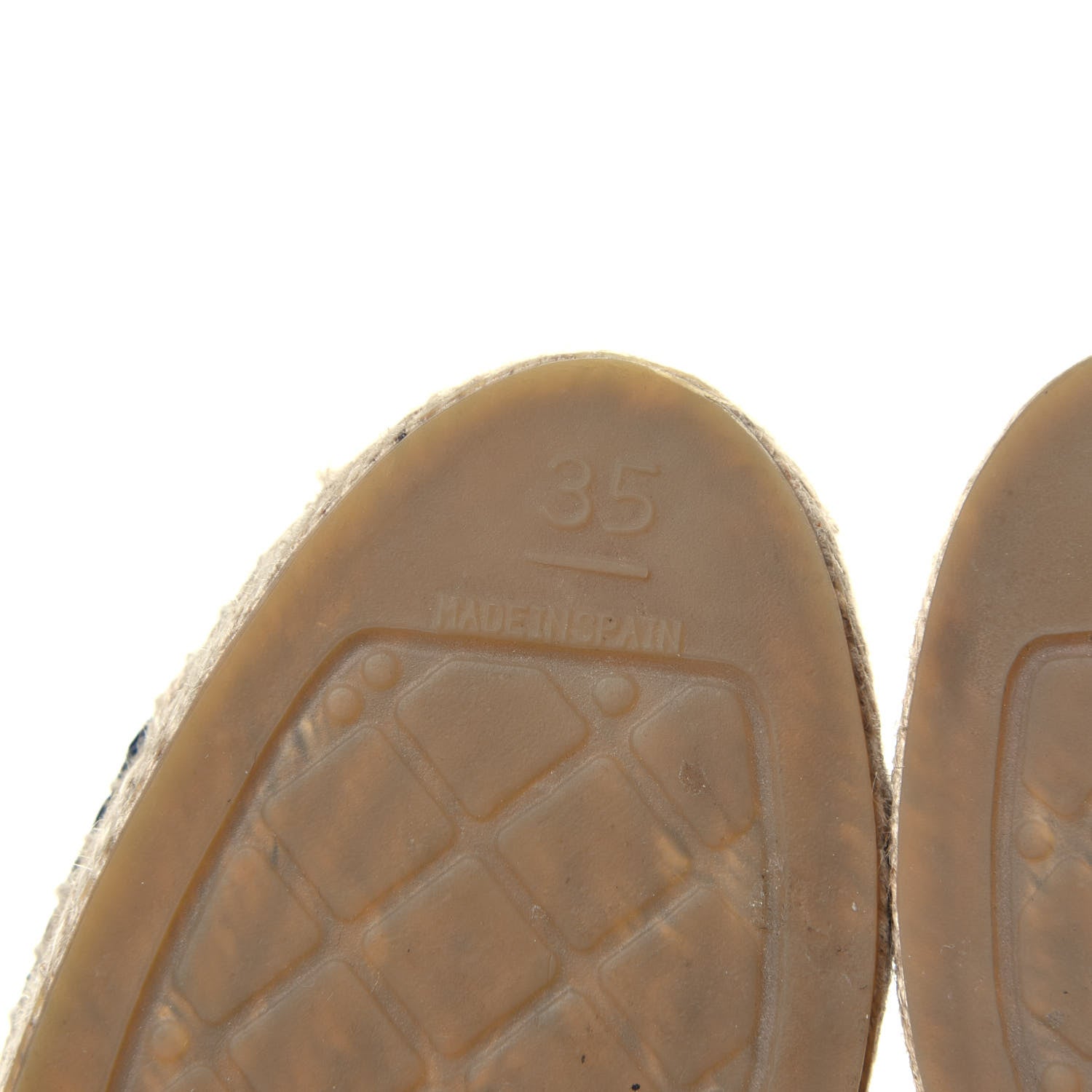 Chanel Lambskin CC Espadrilles 35 Black 6 of 8